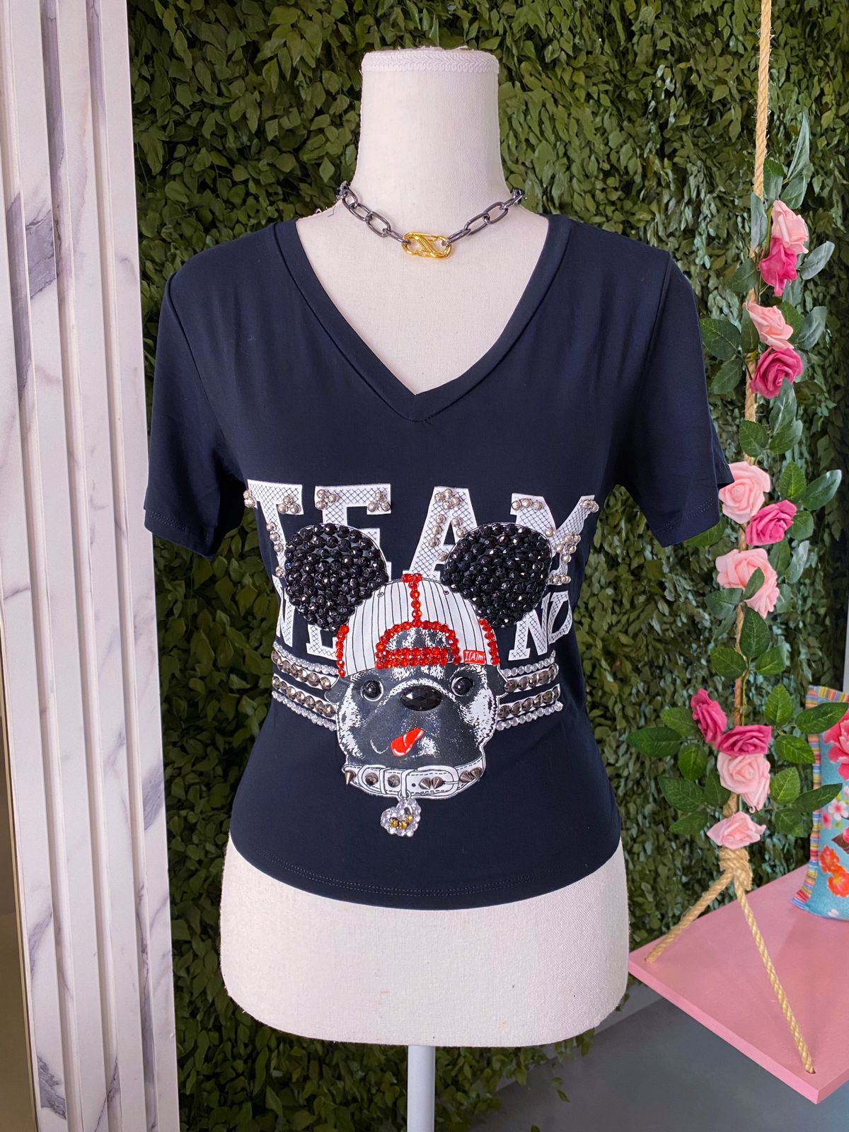 Blusa Dog de Bone Bordado