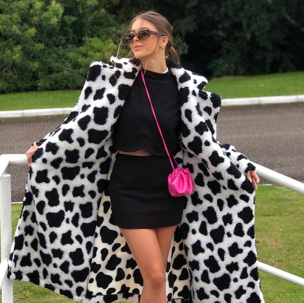 Short Saia Ami Roma Preto