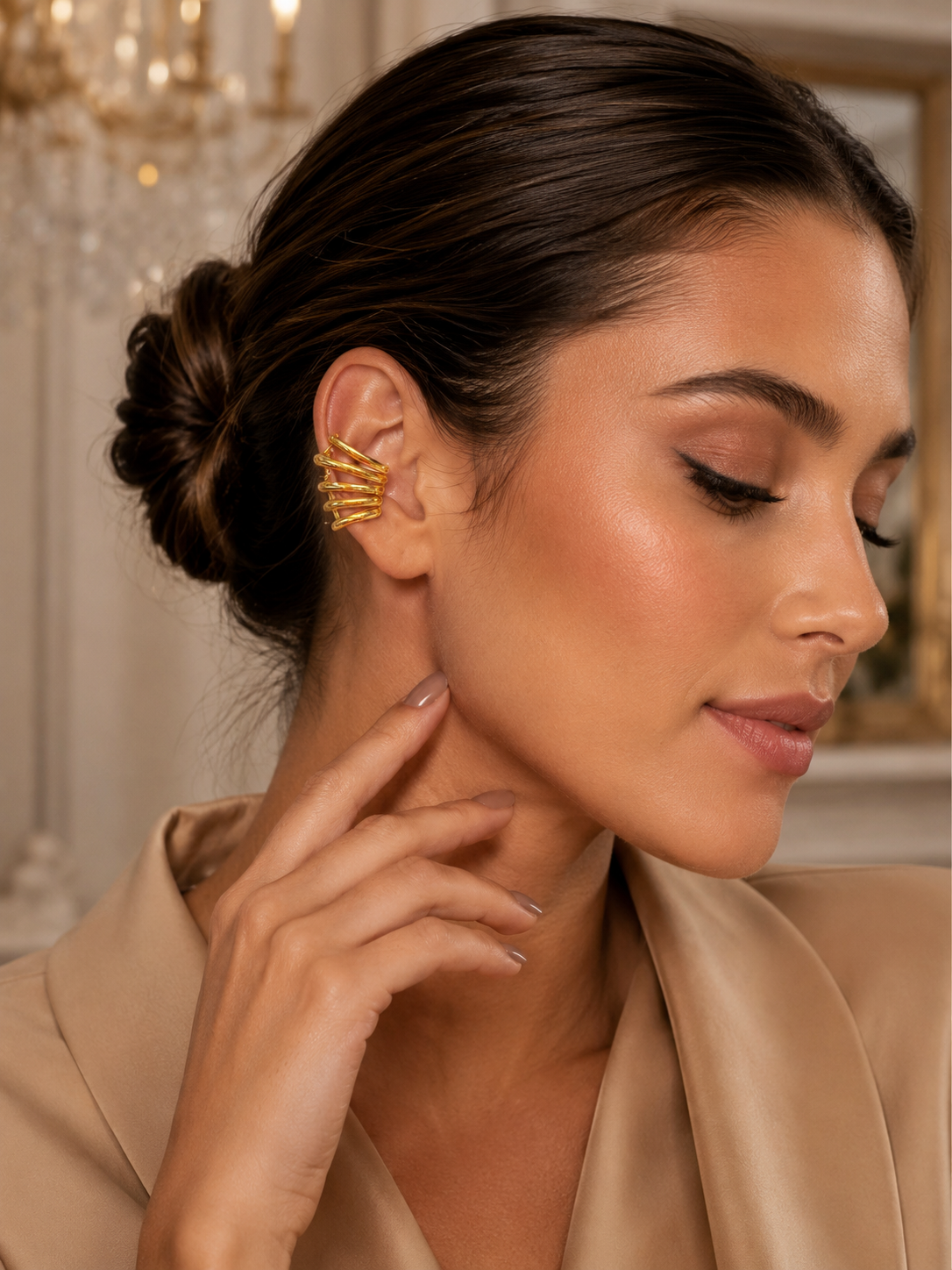 Brinco Semi Joia Ear Cuff