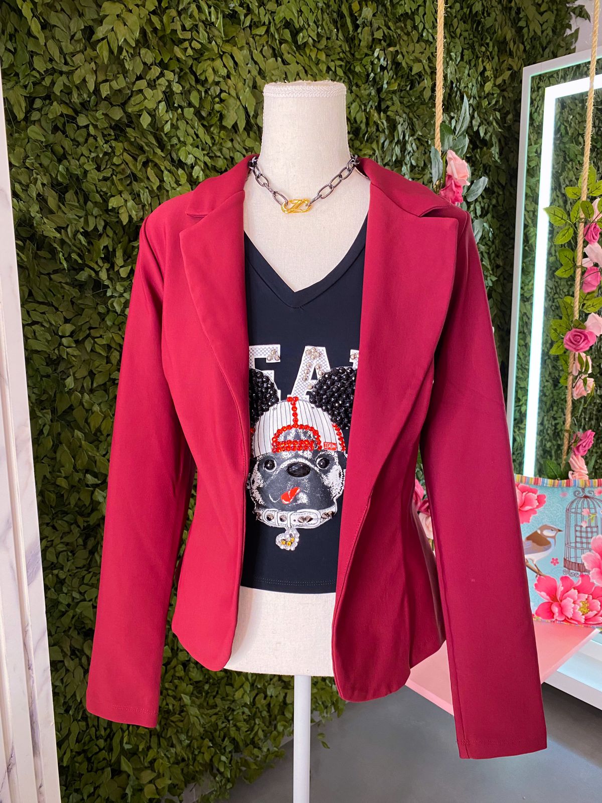 Blusa Dog de Bone Bordado