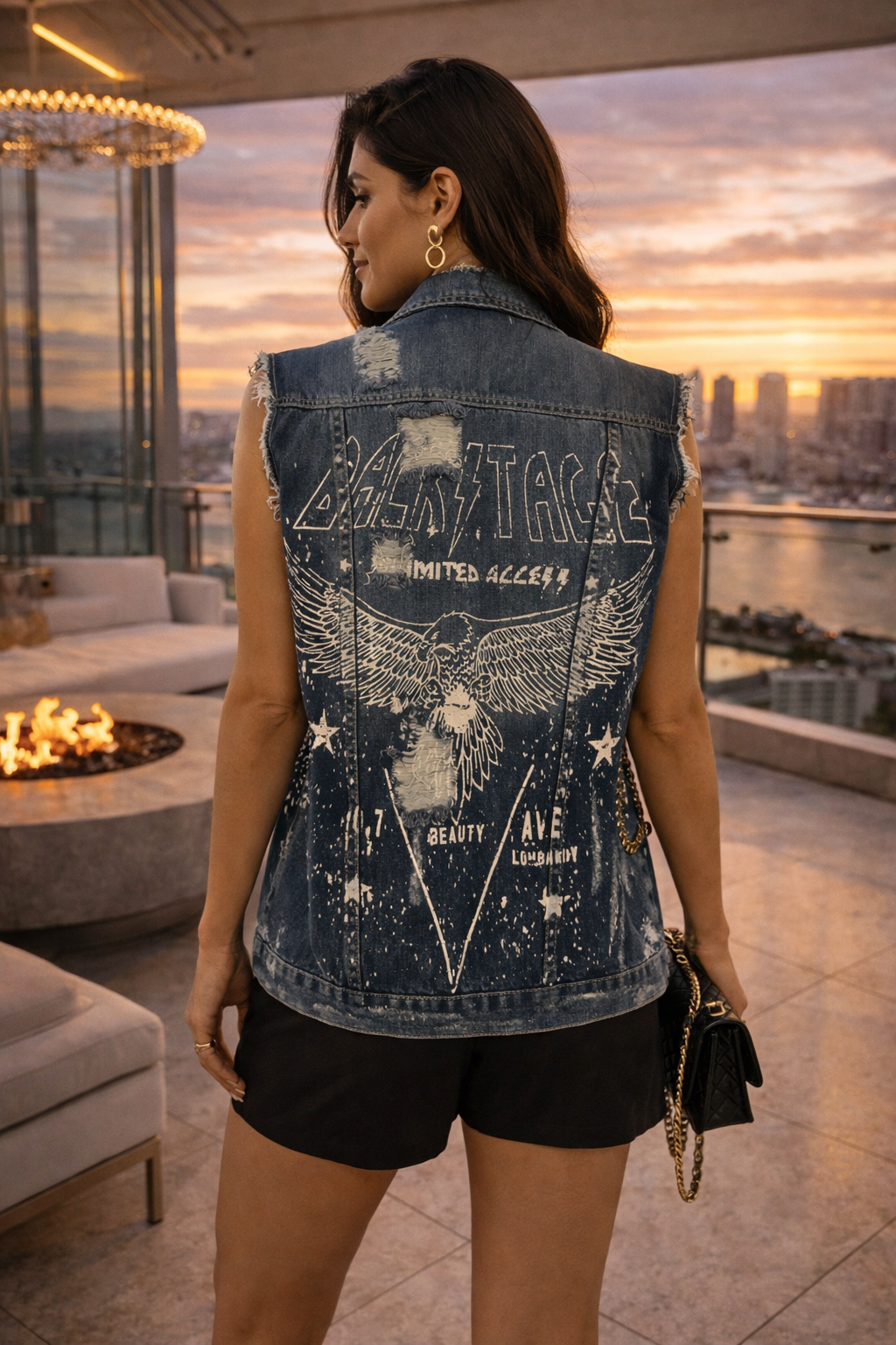 Max Colete Jeans
