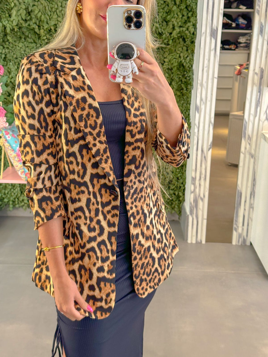 Blazer Onça Classico Alta Costura