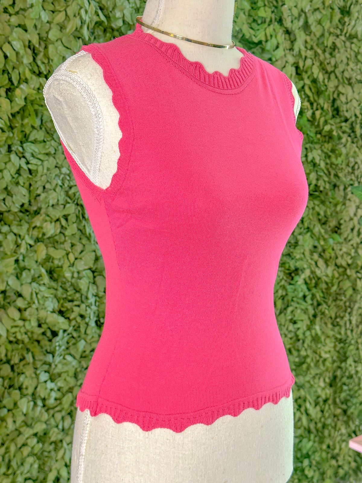 Blusa tricot nuvem Pink