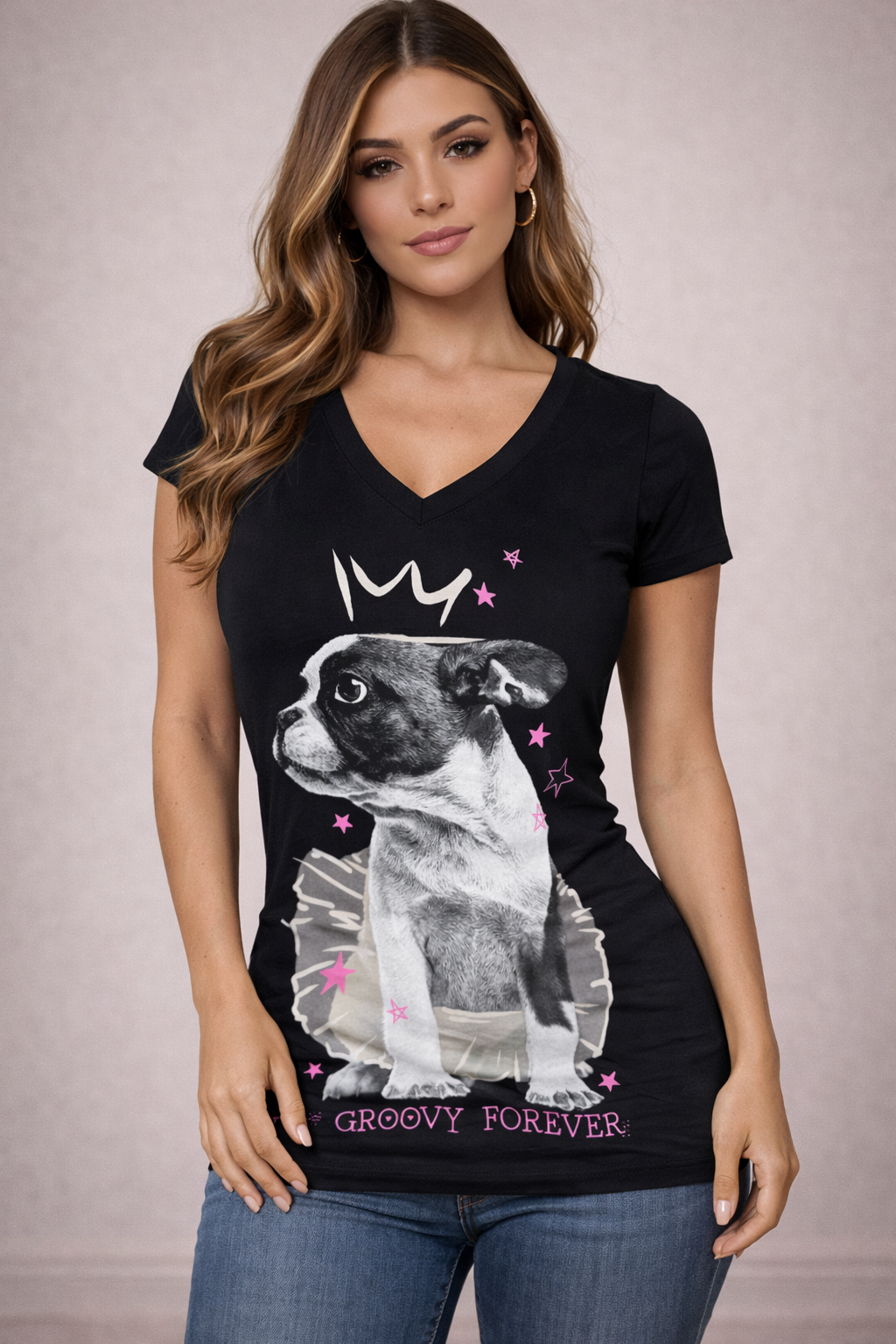 T-Shirt Dog Bailarina