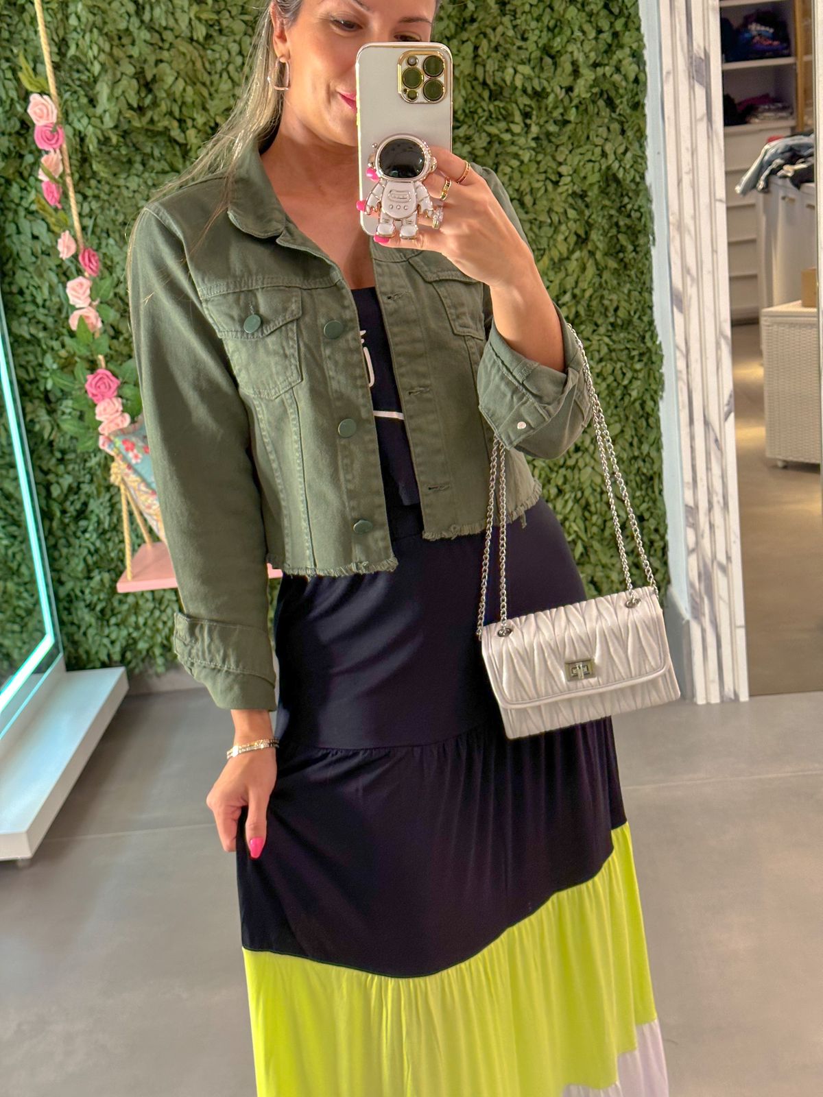 Bolsa Biro Inspiração Miu Miu OffWhite