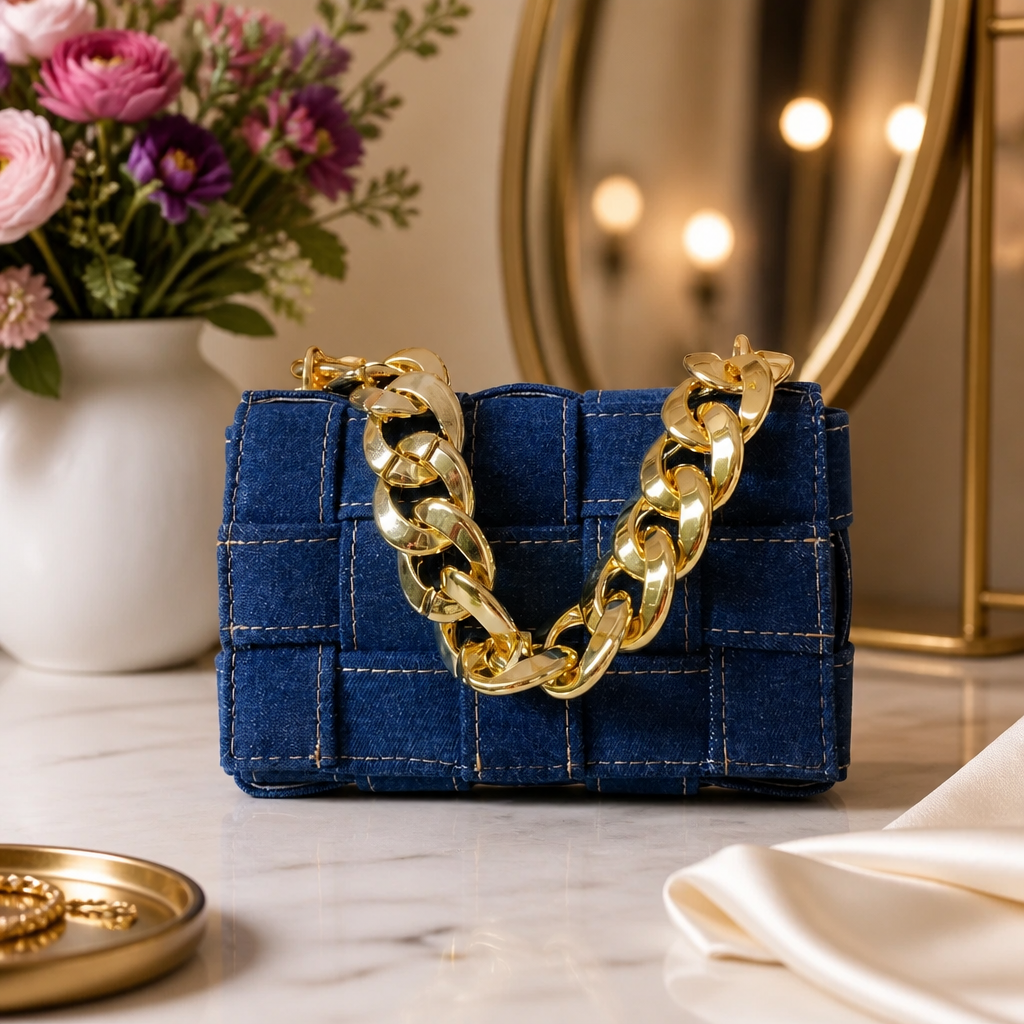 Bolsa Jeans Inspired Bootega
