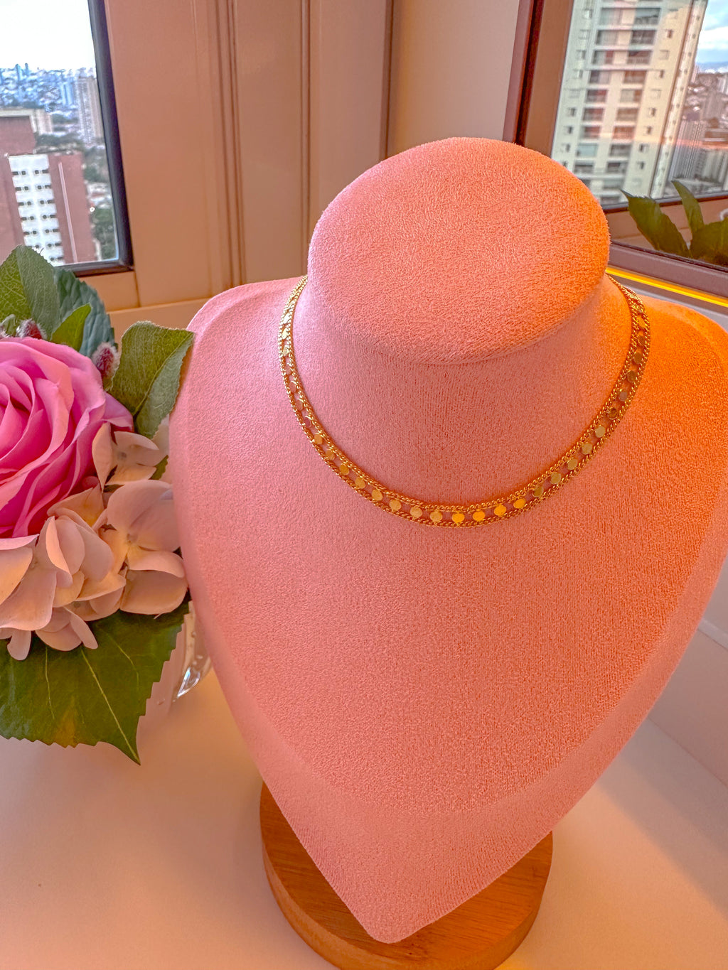 Choker bolinhas