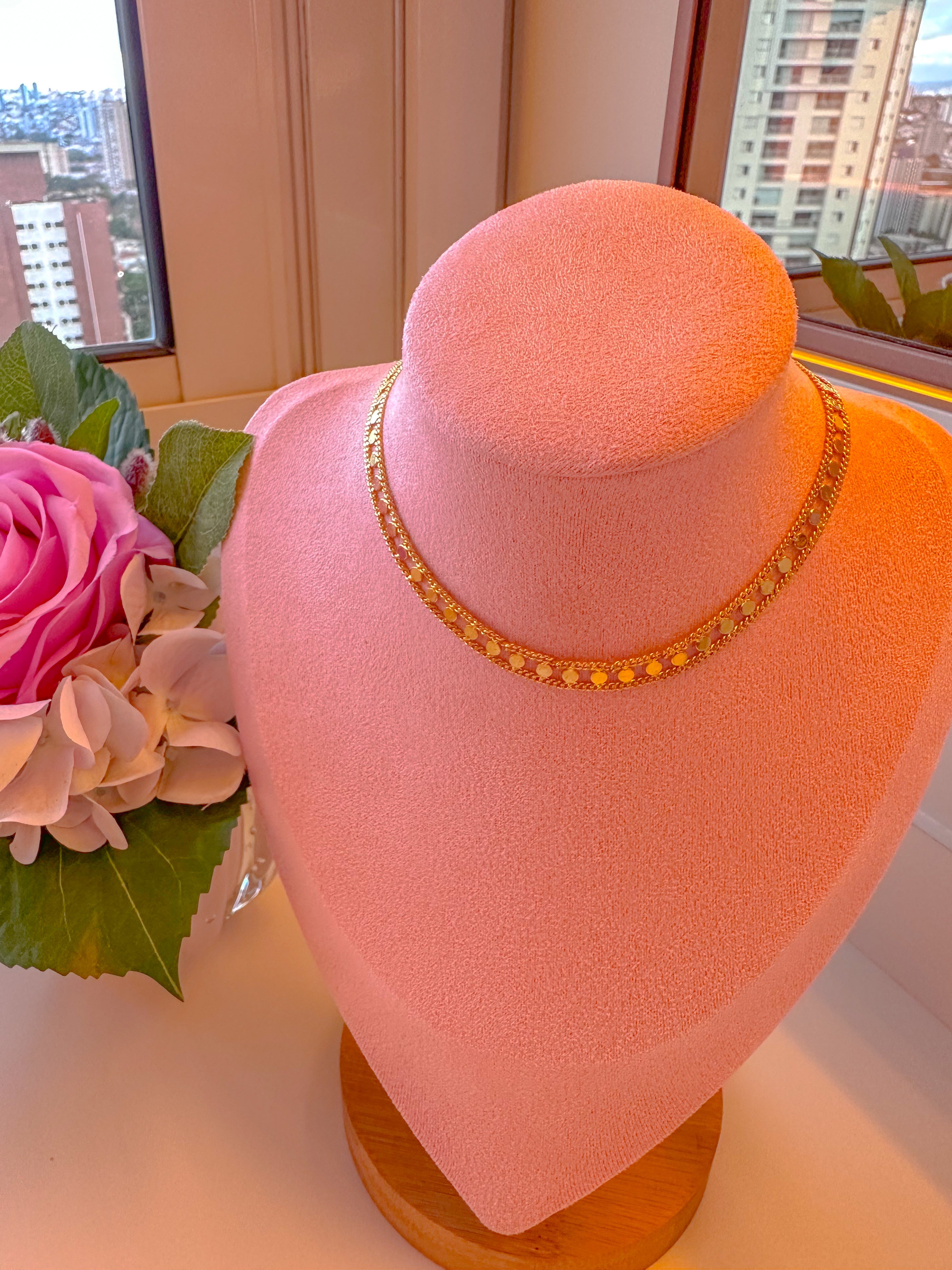Choker bolinhas