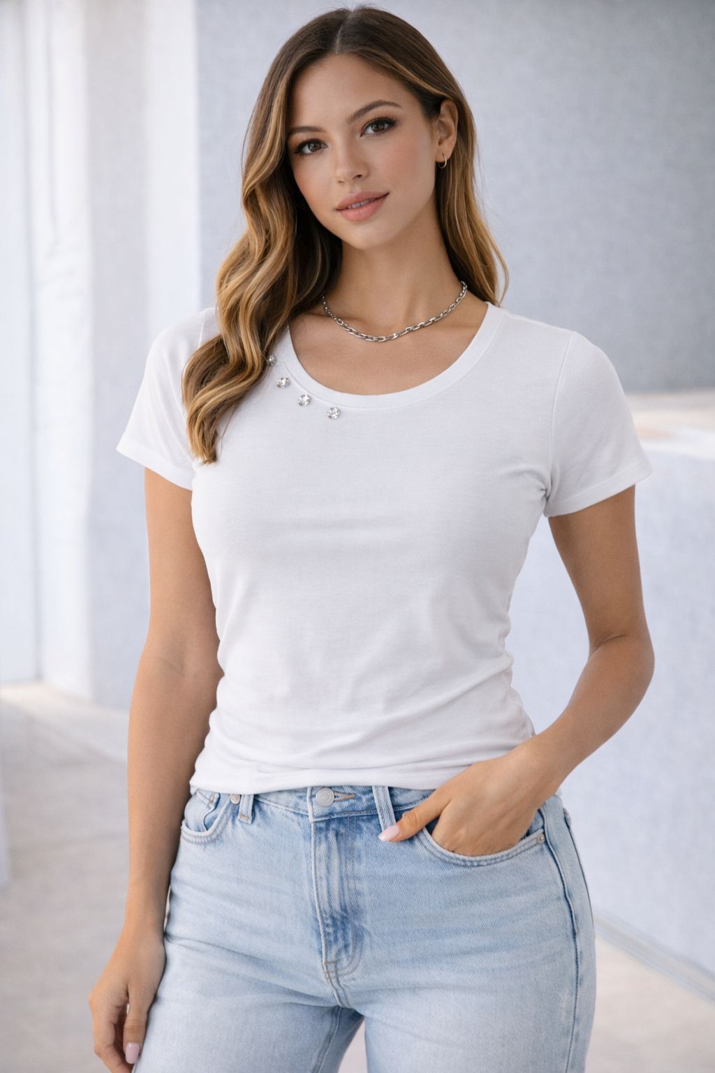 Blusa Serena Offwhite