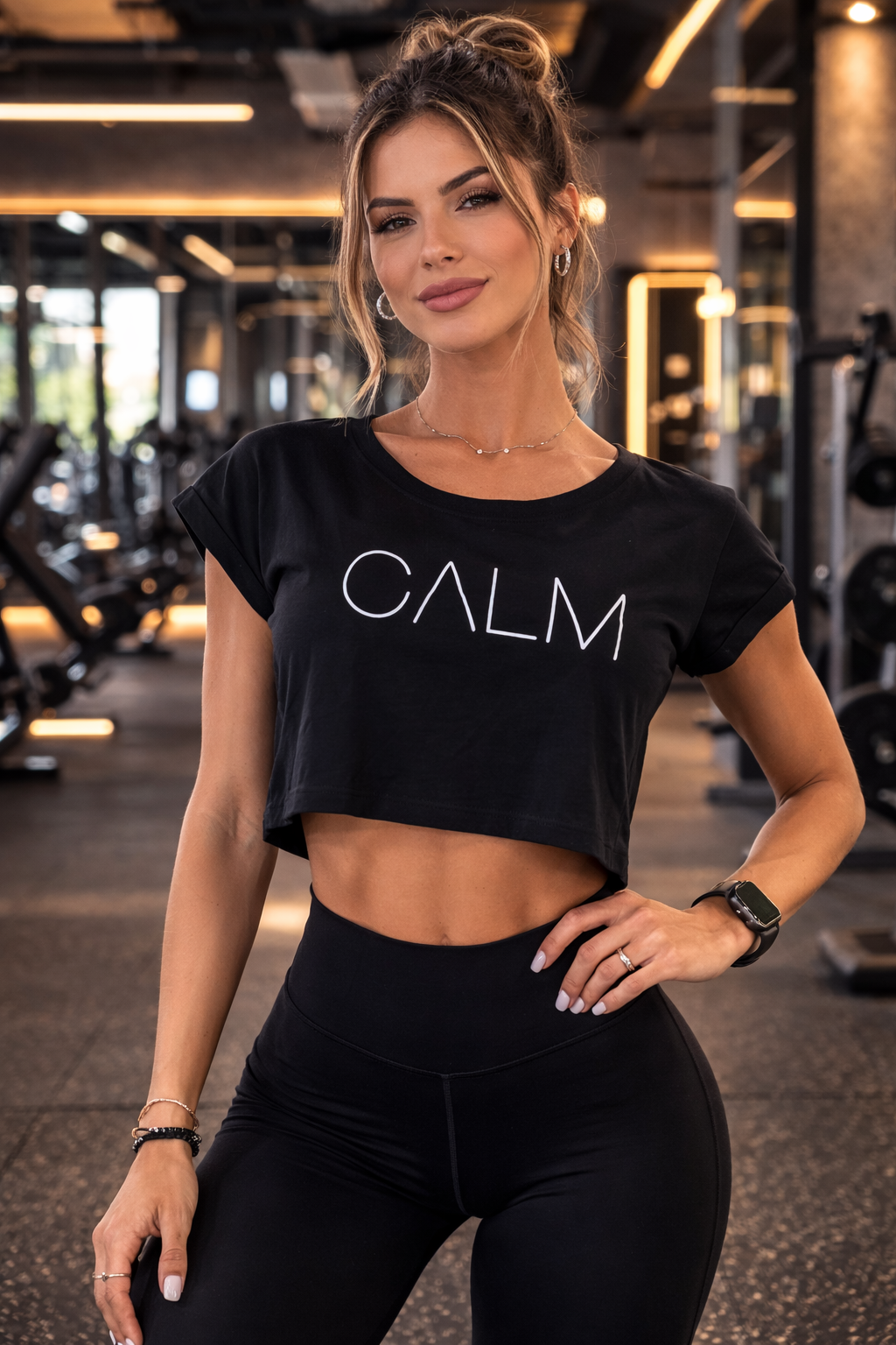 T-Shirt Cropped Calm