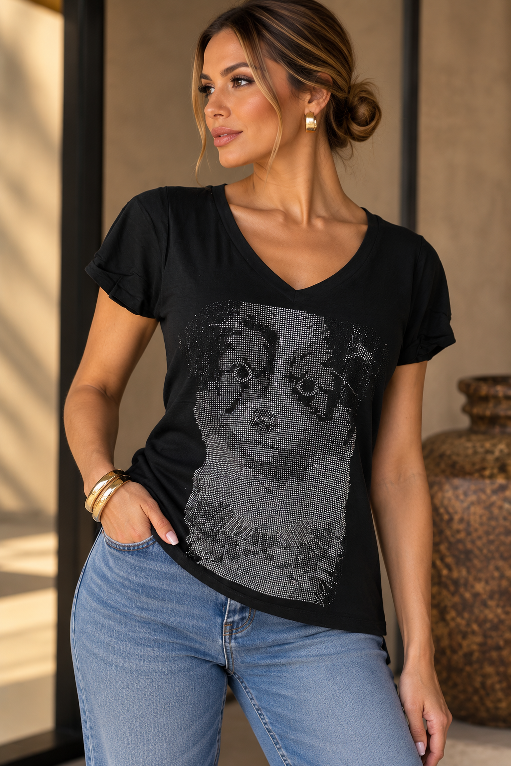 T-Shirt Dog Brilhos