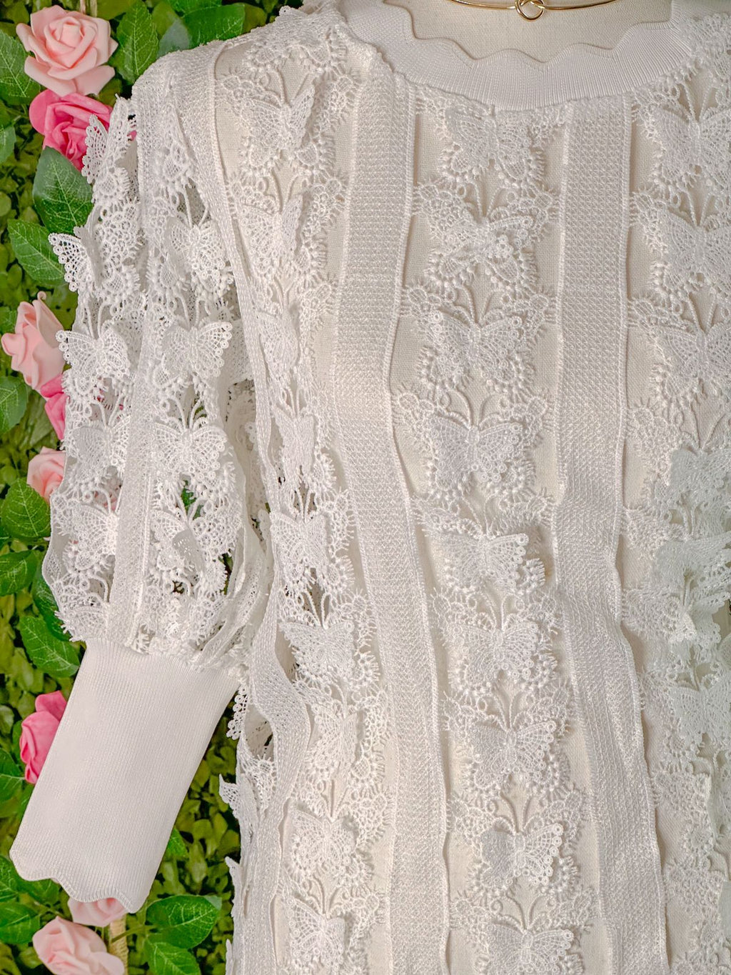 Blusa com borboletas