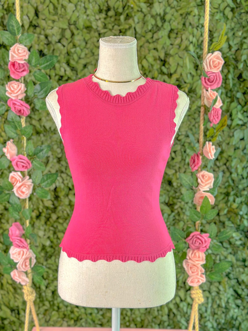 Blusa tricot nuvem Pink