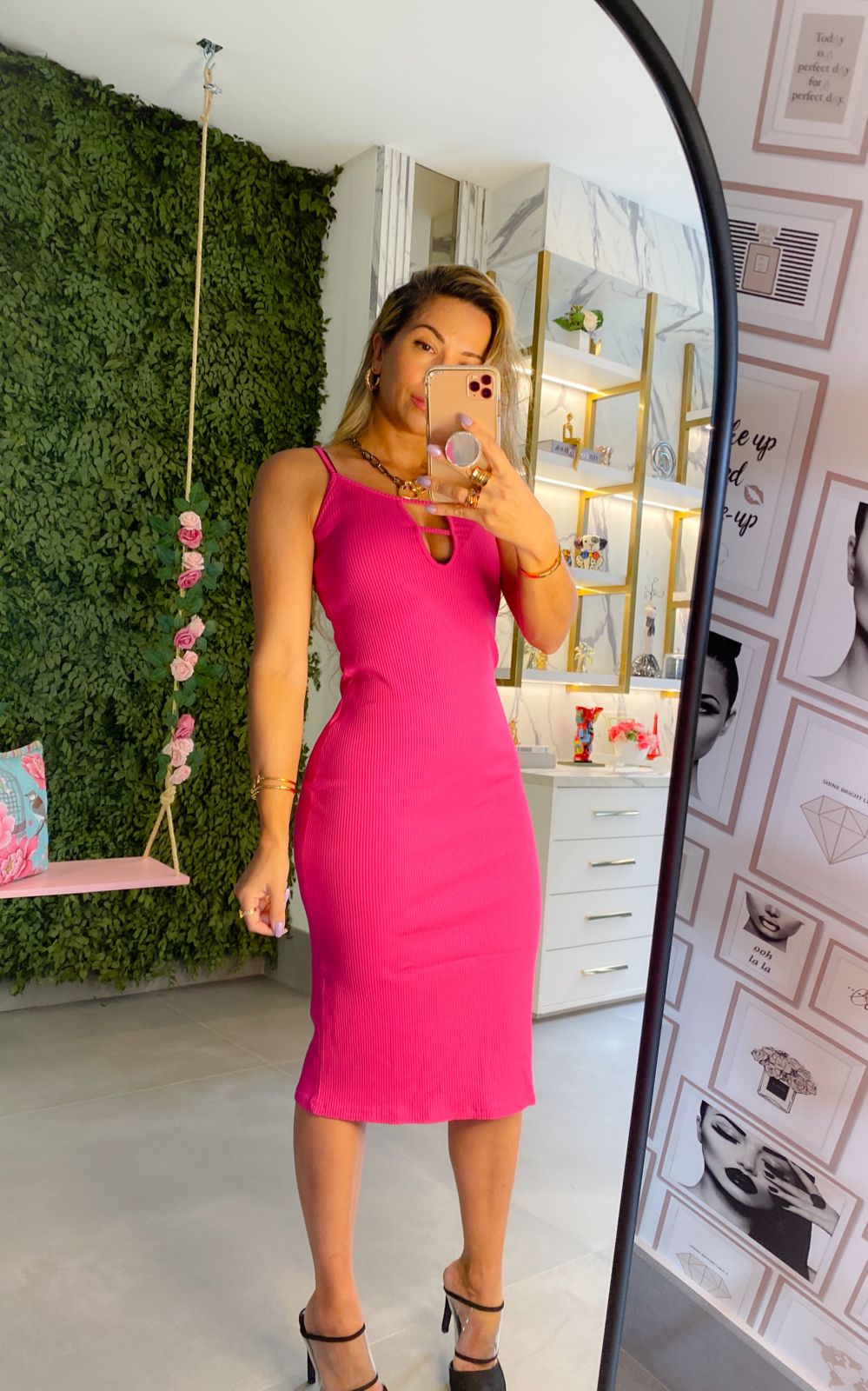 Vestido Allure Strong Pink