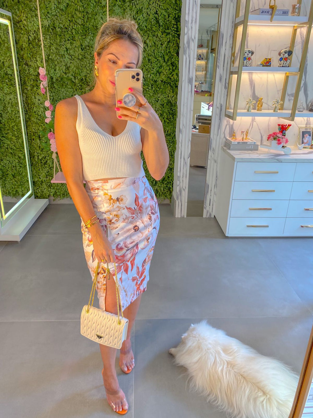 Bolsa Maite Off White