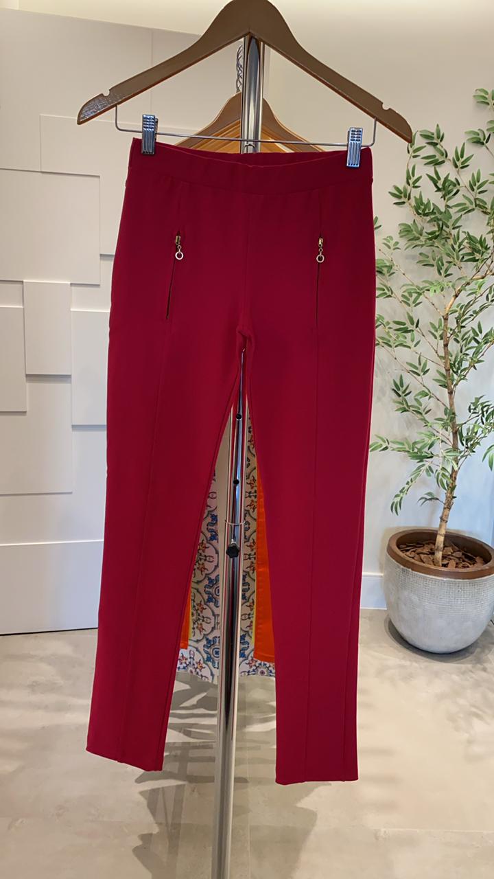 CALÇA MONTARIA PINK COM ZIPER