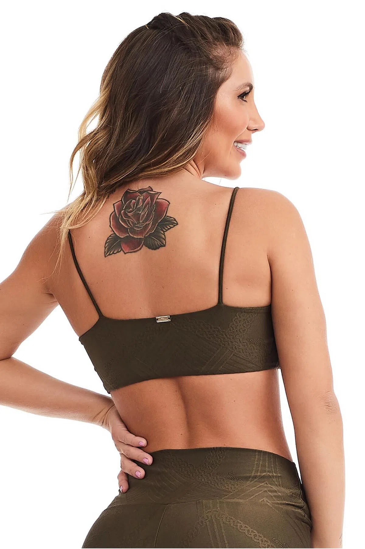 Conjunto Fitness Verde Cajubrasil