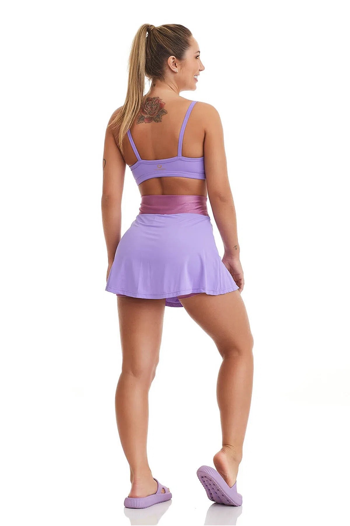 Short Saia Fitness Cajulovers Roxo
