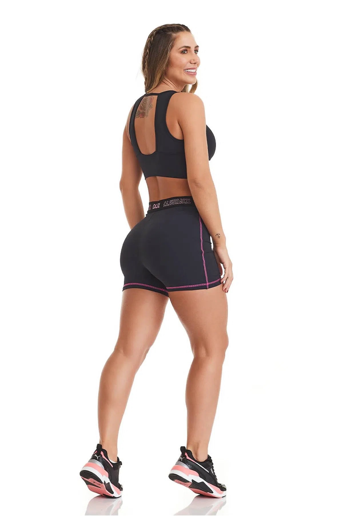 Short Fitness NZ Move Preto