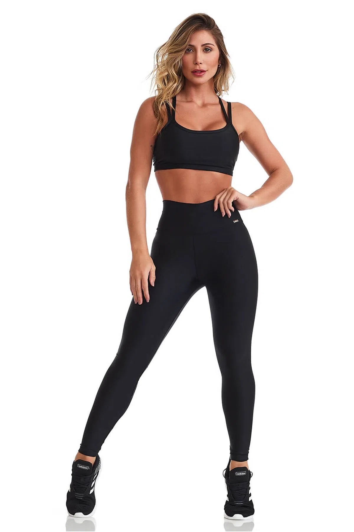 Calça Legging Atlanta Básica Preta