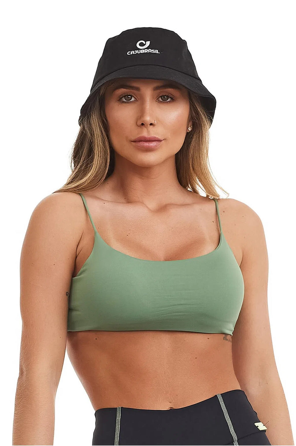 Top Básico Sportive Verde Alecrim