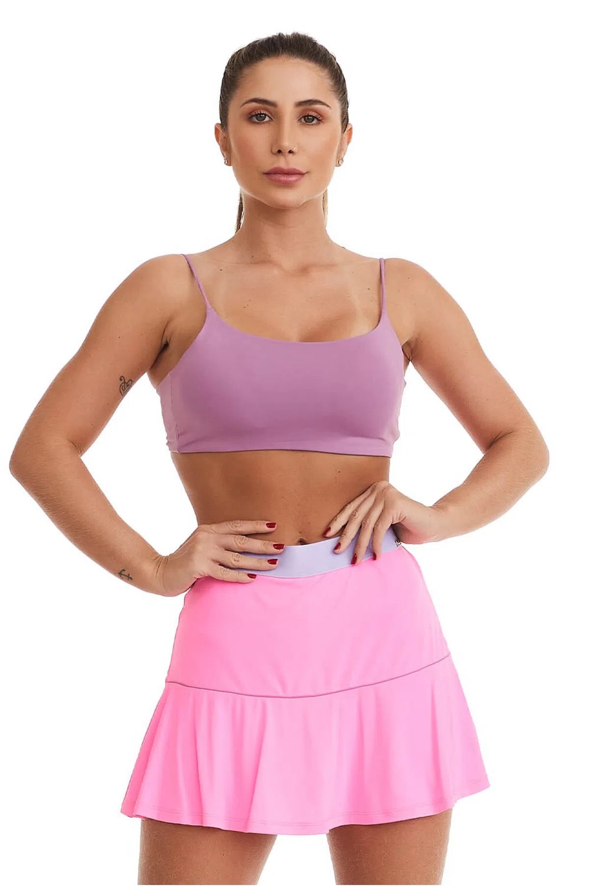 Top Básico Sportive Lilás Melissa