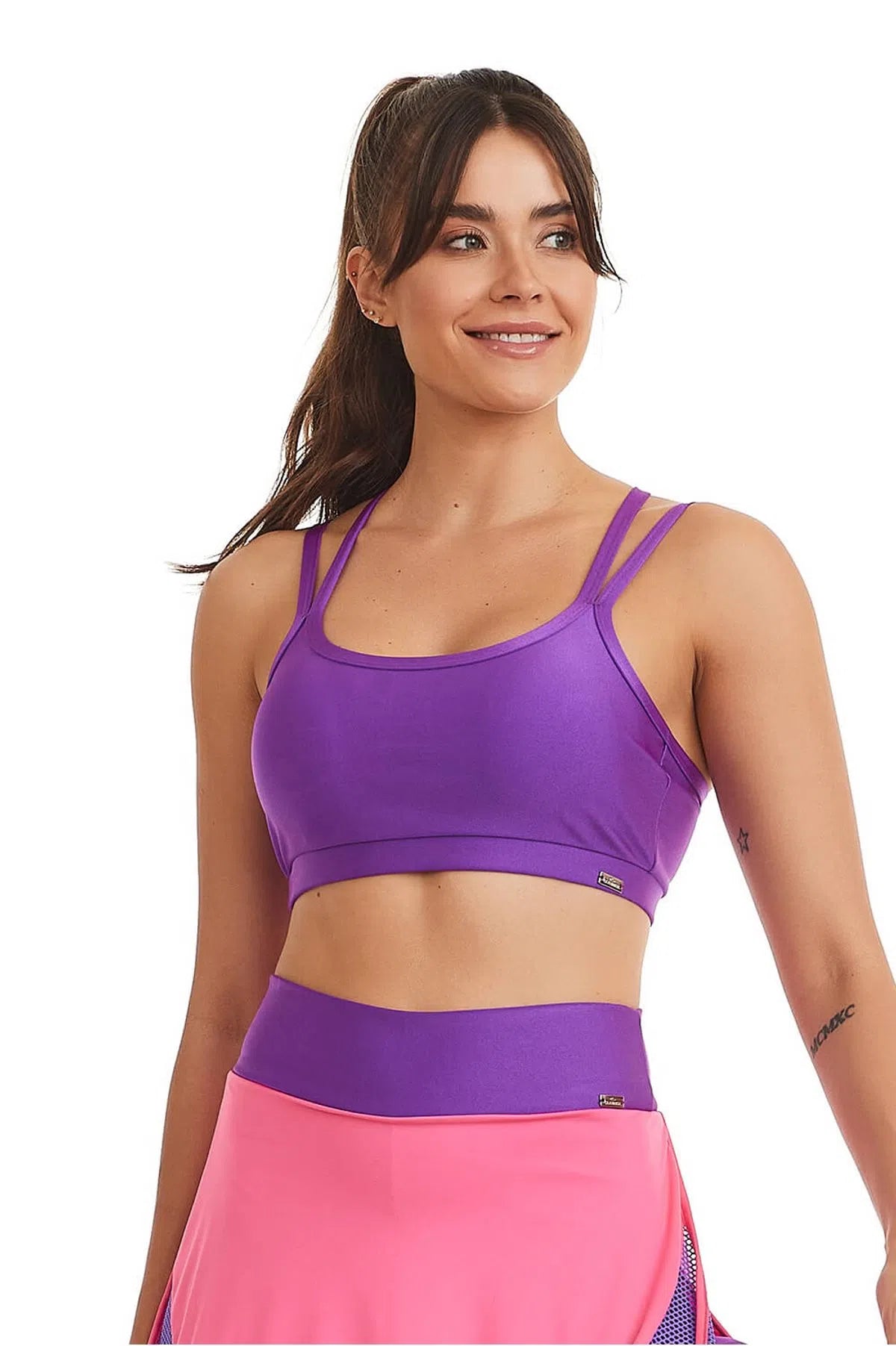 Top Wonder Básico Roxo