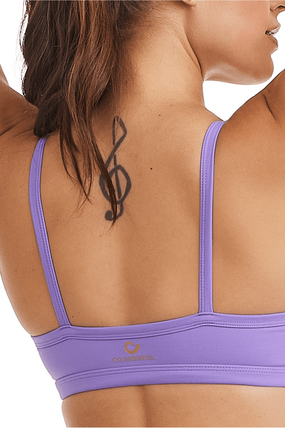 Top NZ Slim Básico Roxo Lavanda