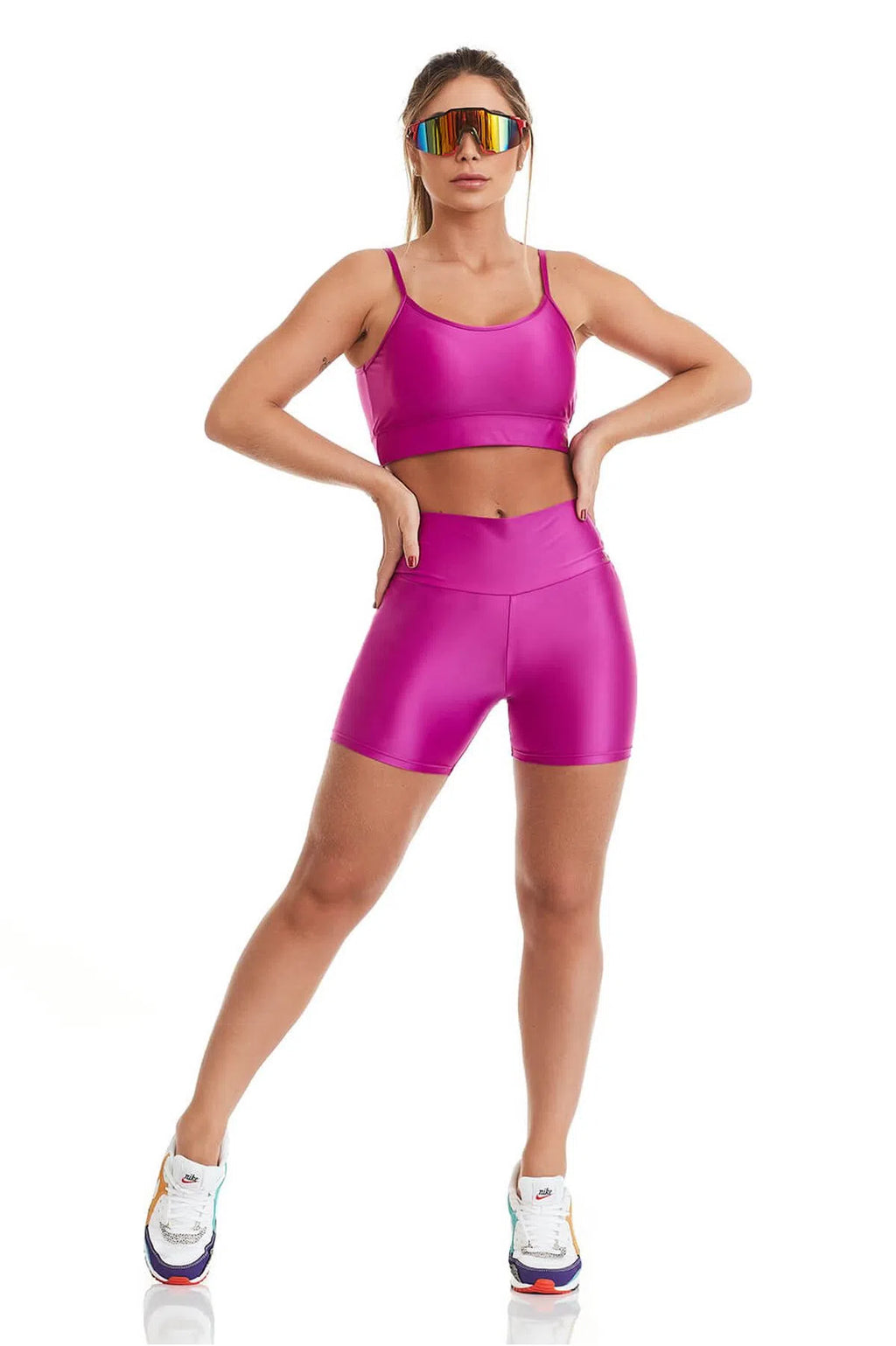 Short Fitness Atletika Básico Rosa Fuscia