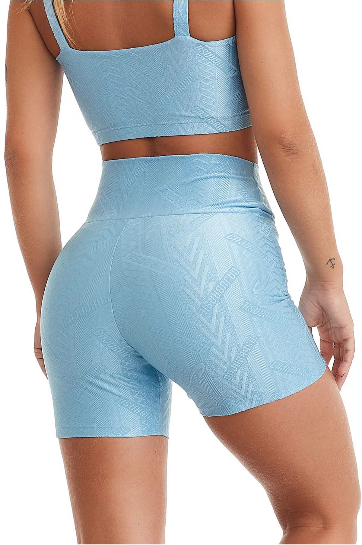 Short Fitness Exclusive Move Azul Claro
