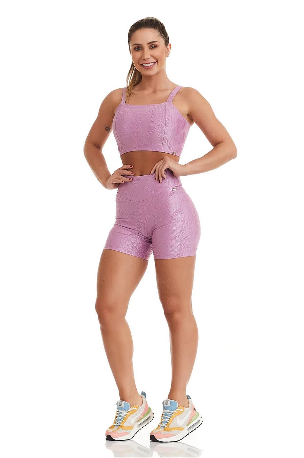 Short Fitness Exclusive Move Lilás