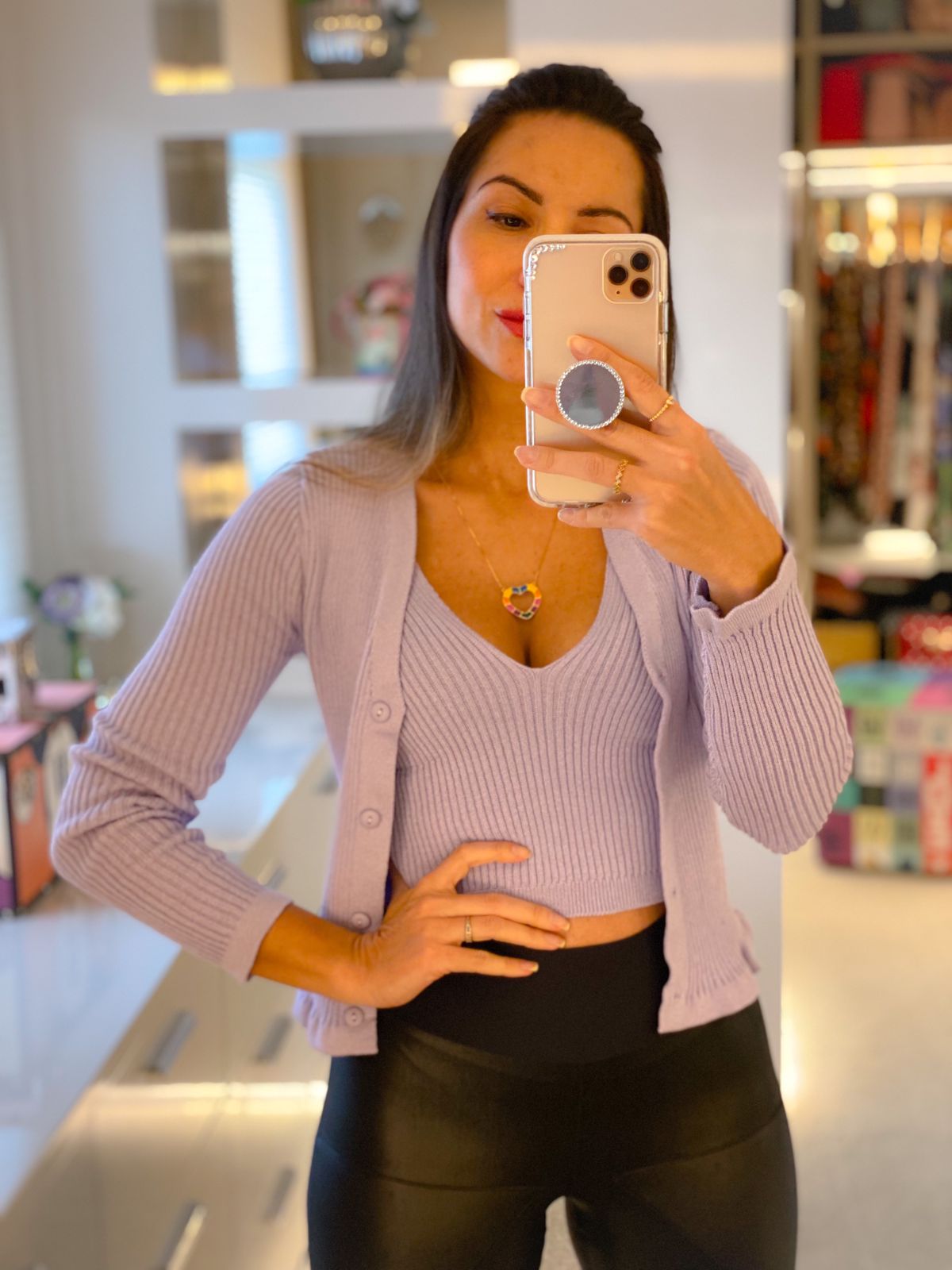 Twinset Tricot Lilas