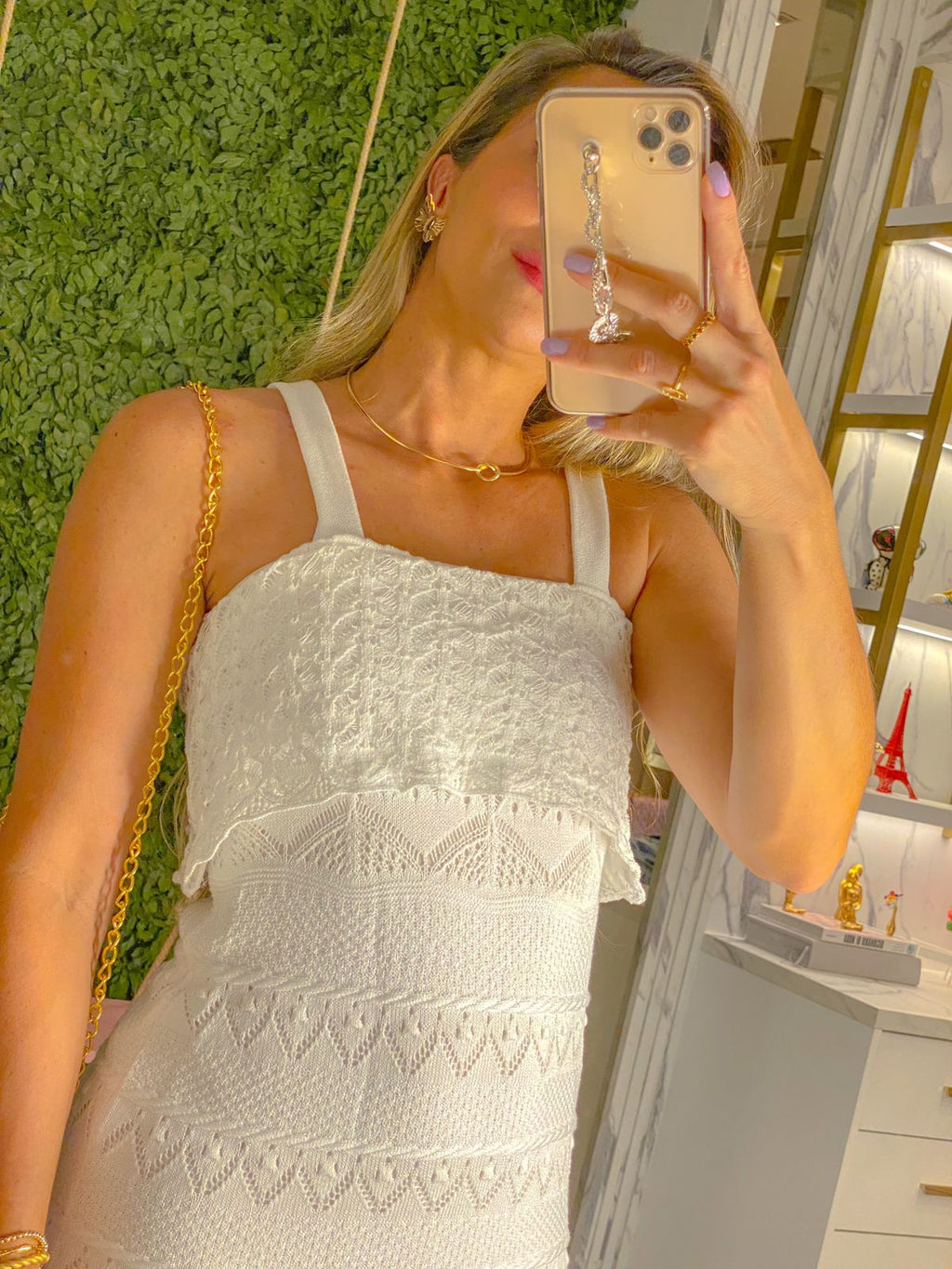 Vestido resort off