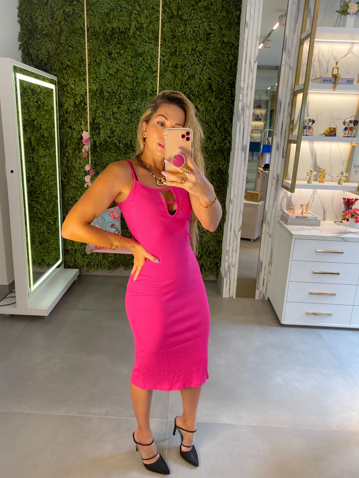 Vestido Allure Strong Pink