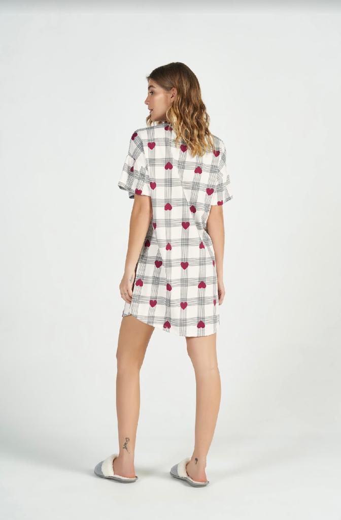 Camisola manga curta