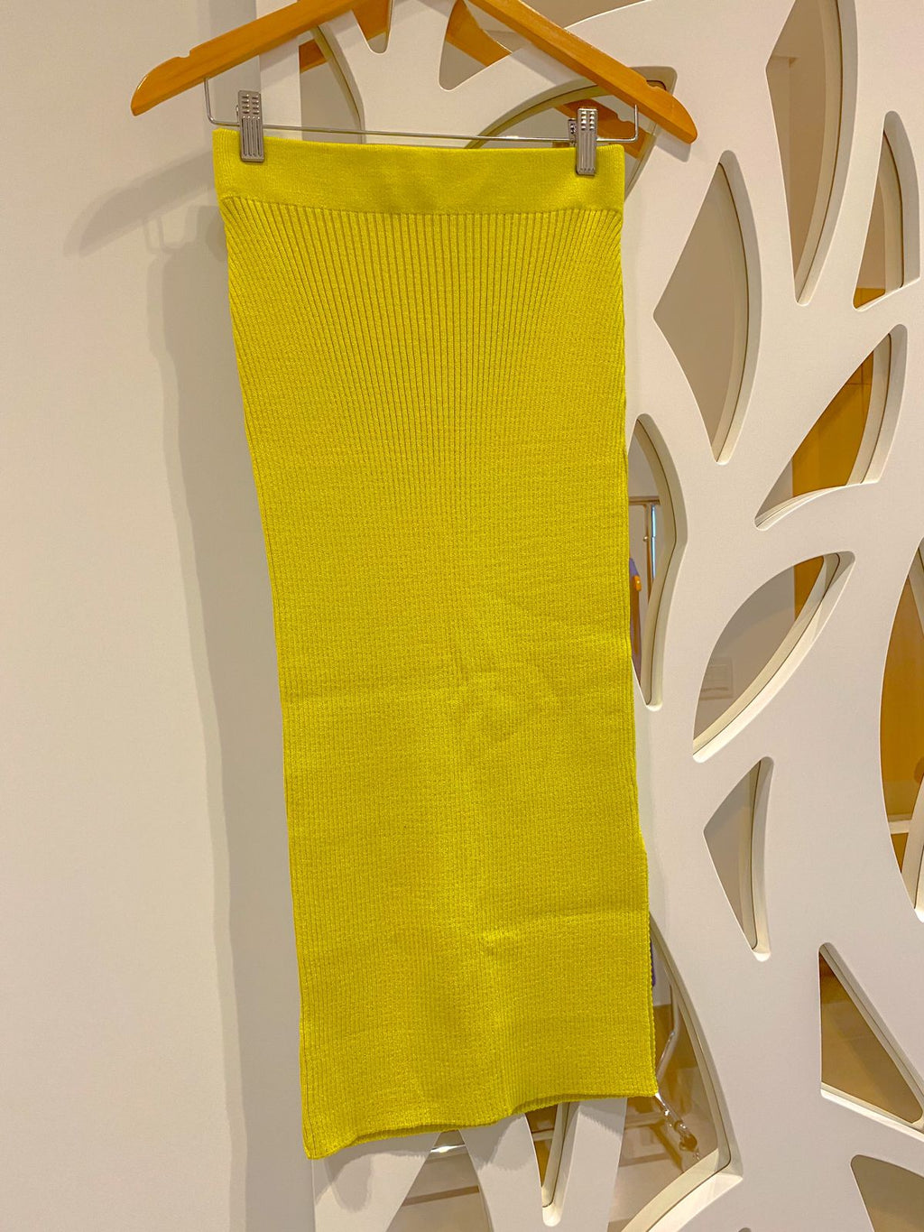 Saia Tricot Modal Lapis Neon