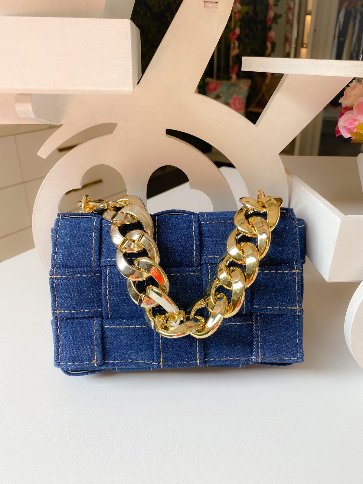 Bolsa Jeans Inspired Bootega