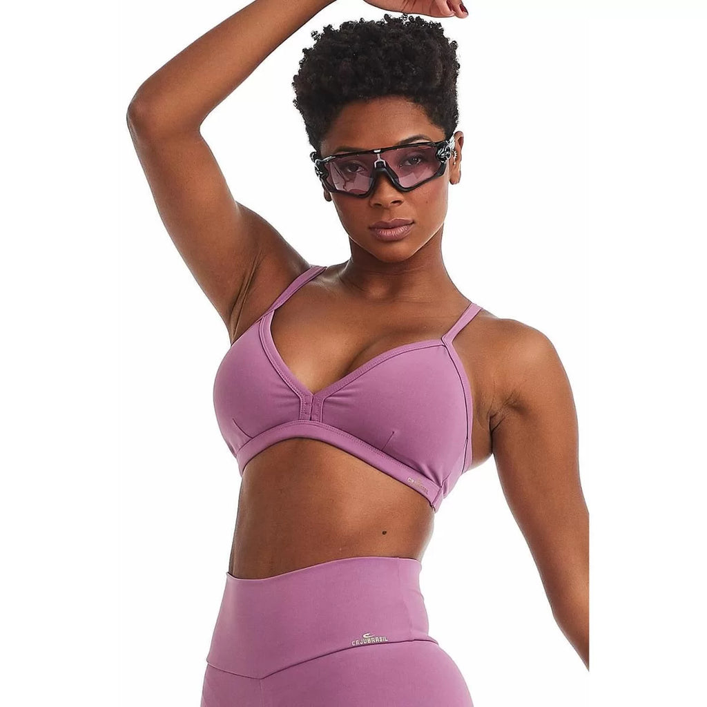 Top NZ Slim Básico Lilas