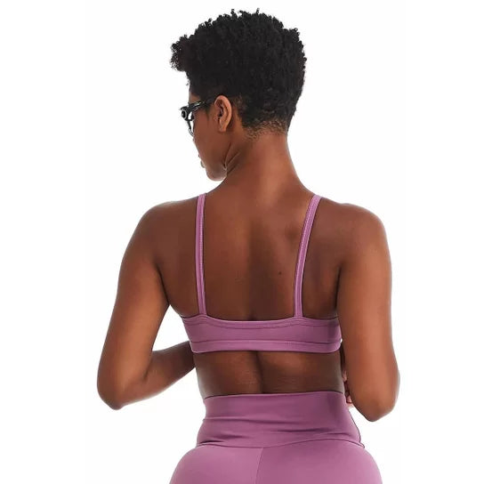 Top NZ Slim Básico Lilas