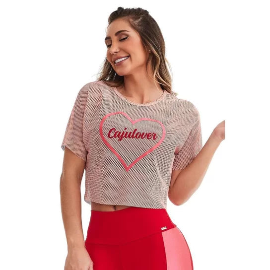 Cropped Fitness Telinha Cajulovers