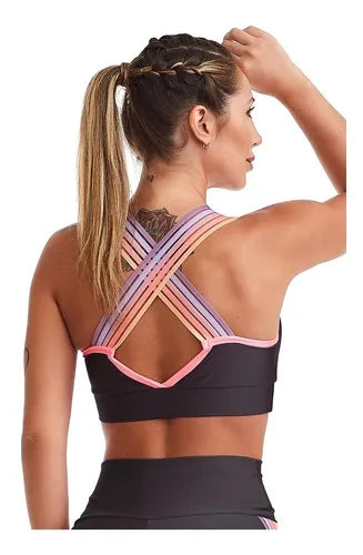 Conjunto Fitness Positivity Preta Cajubrasil