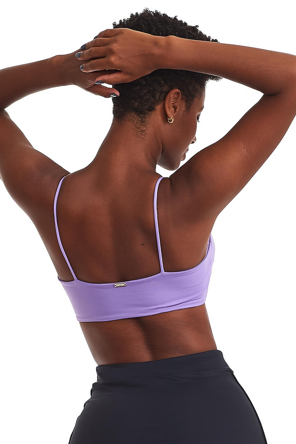 Top basico sportive lilas Cajubrasil