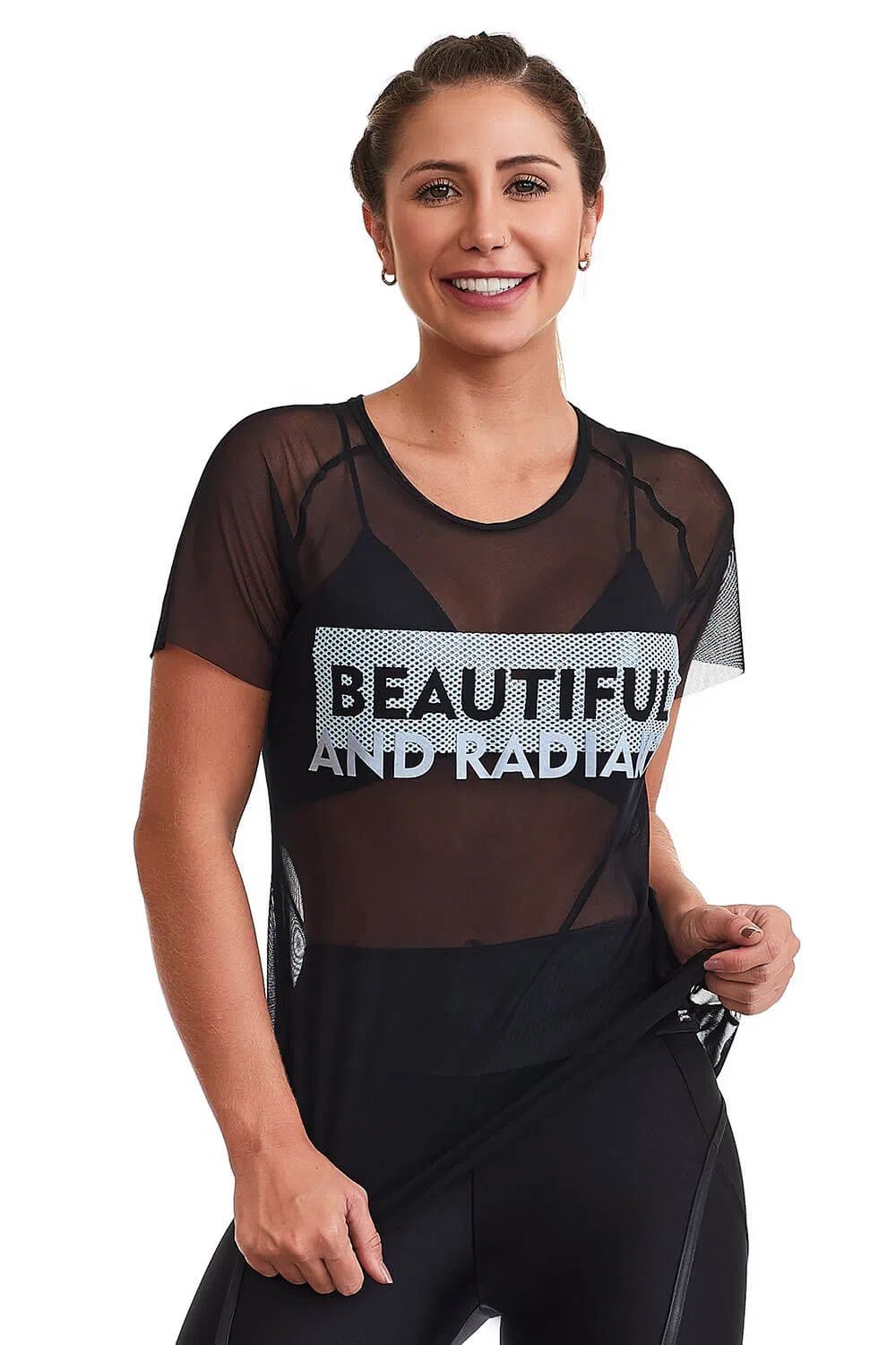 Blusa Fitness Radiant azul
