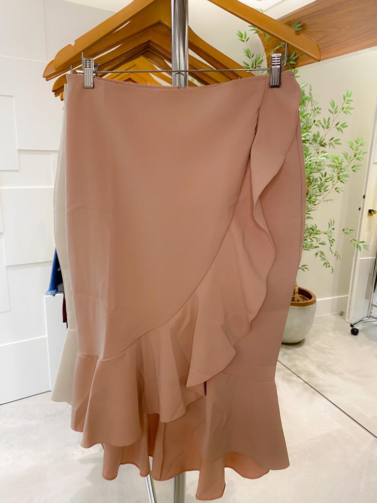 Saia Modelo Sereia Babados Viber