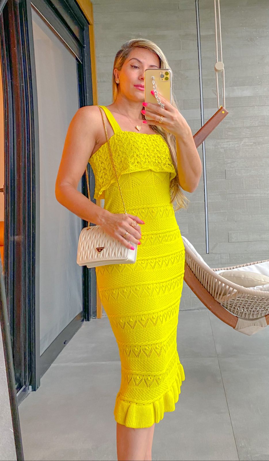 Vestido Resort Amarelo