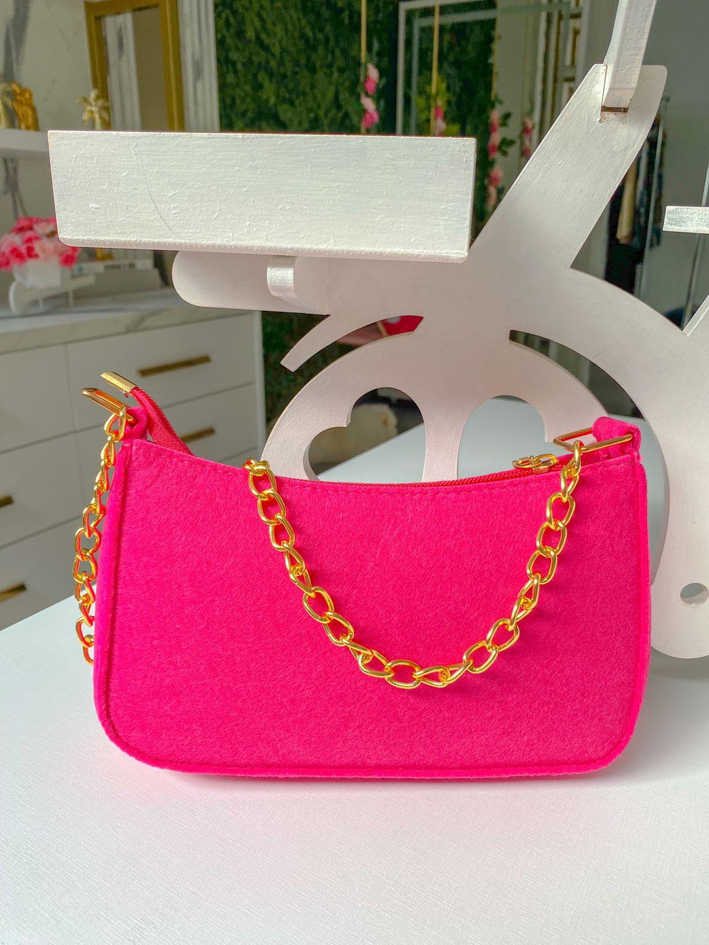Bolsa Pink correntes