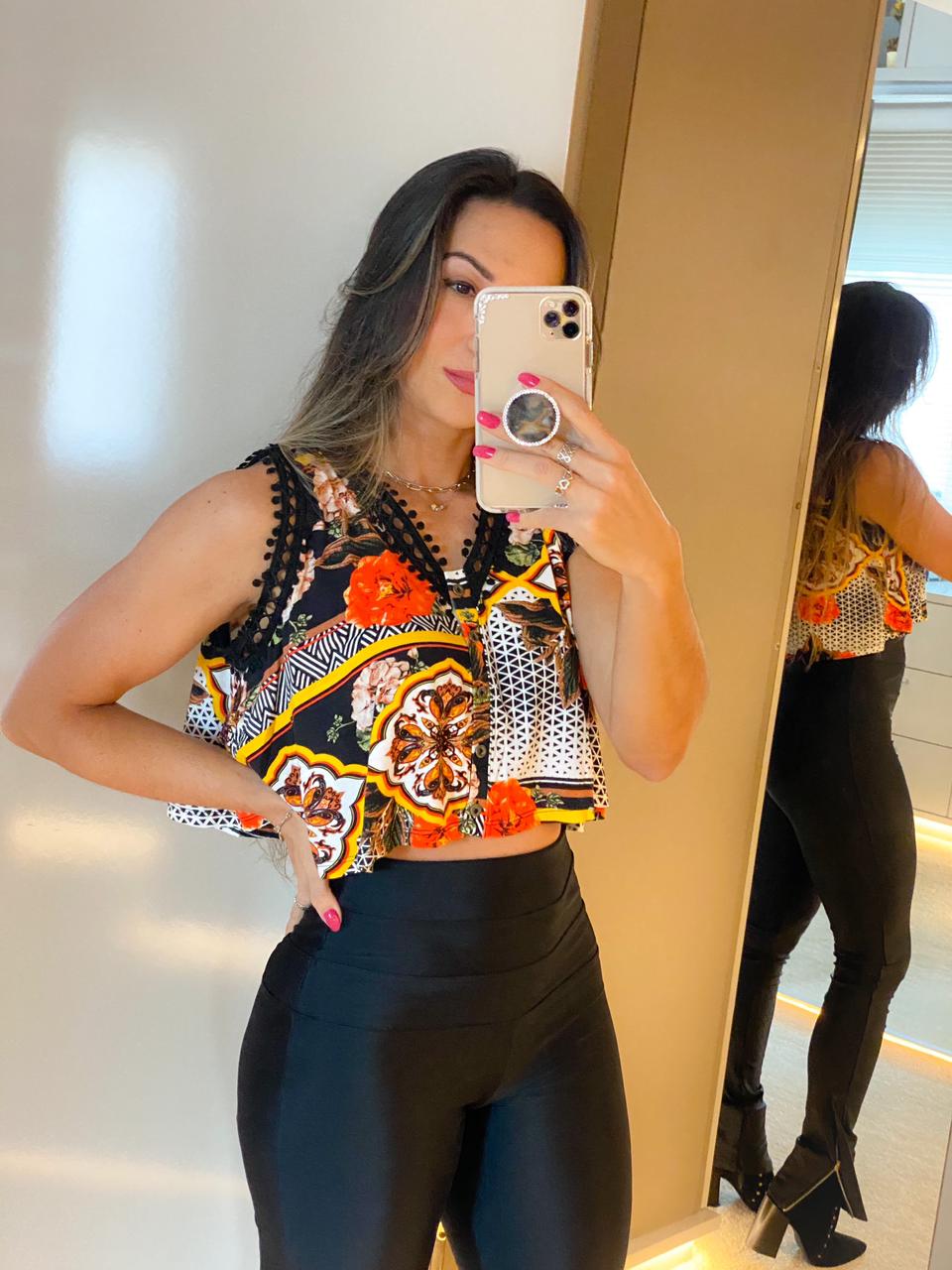 Cropped Estampado My Favorite Things