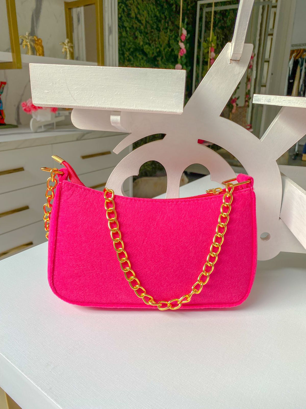 Bolsa Pink correntes