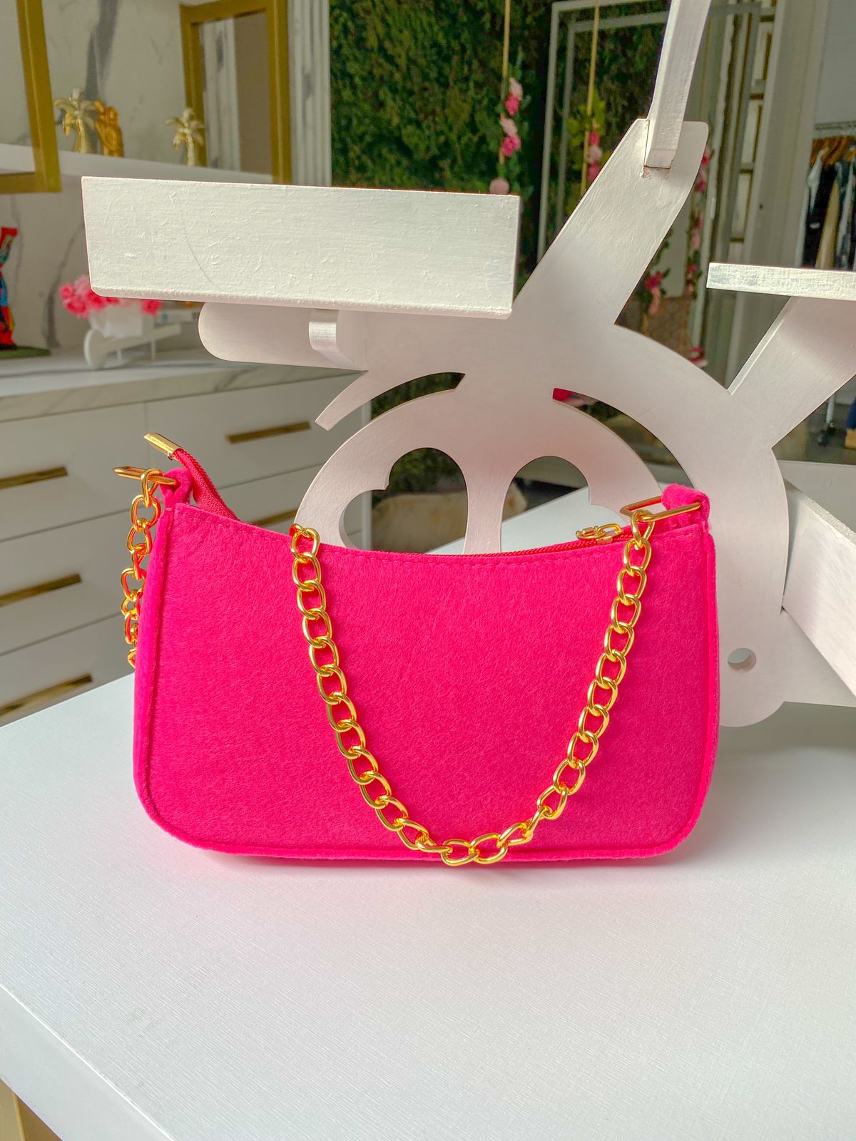 Bolsa Pink correntes