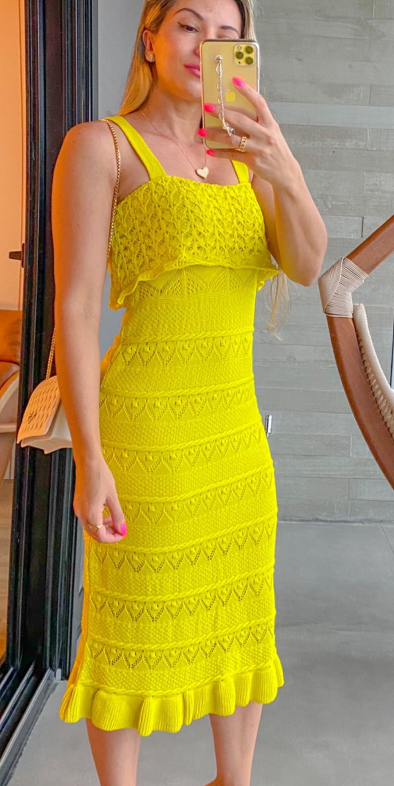 Vestido Resort Amarelo